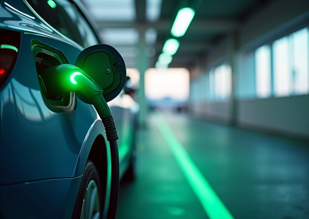 EV charging at Gatwick airport parking